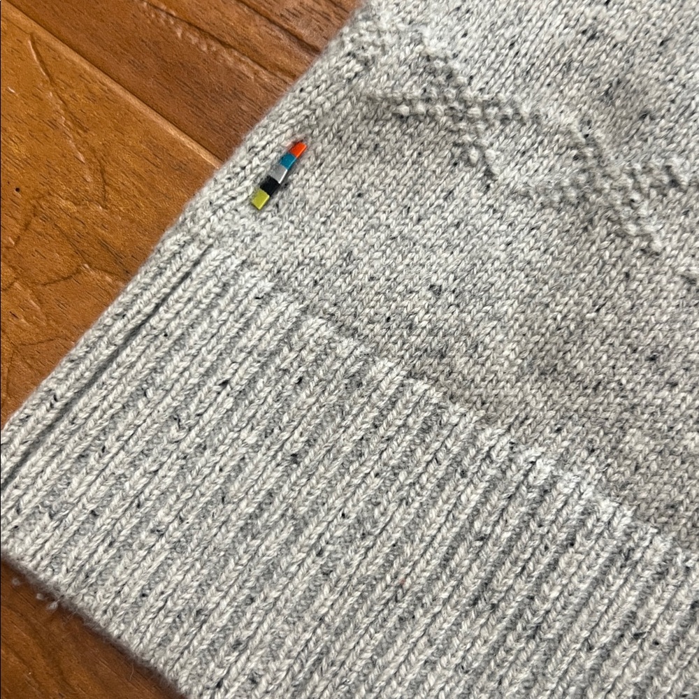 Smartwool Light Gray Knit Sweater jacket - Picture 6 of 7